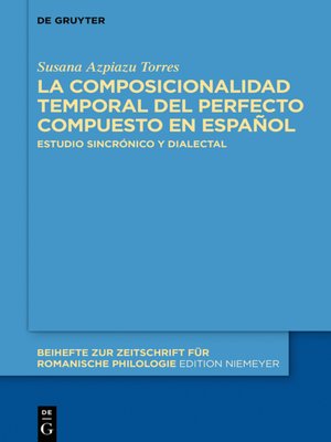 cover image of La composicionalidad temporal del perfecto compuesto en español